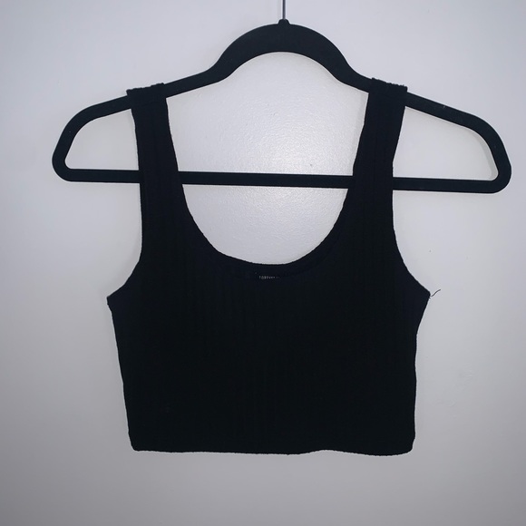 [S]👚NWOT - F21 ribbed crop top - Picture 2 of 5